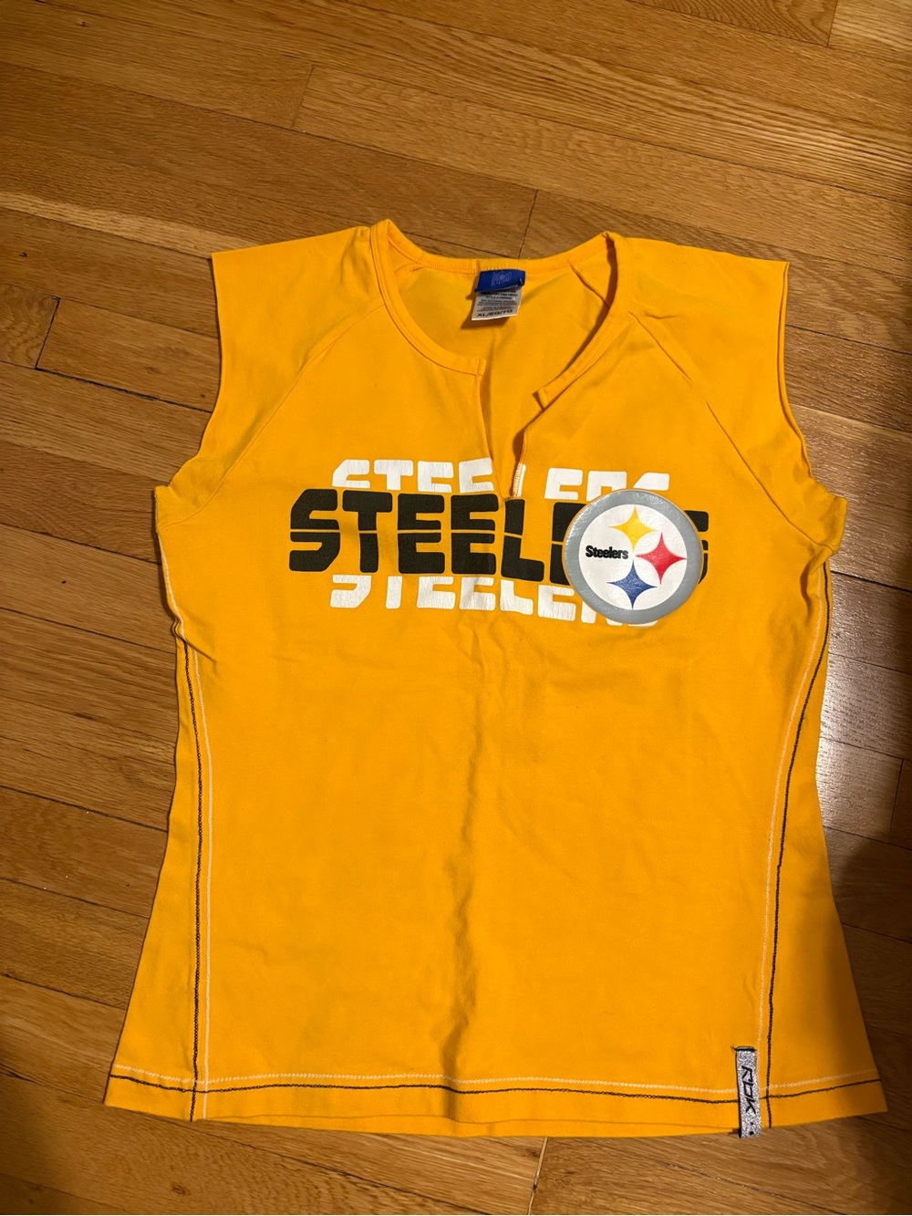 Women's Gold/Yellow Sleeveless Tee